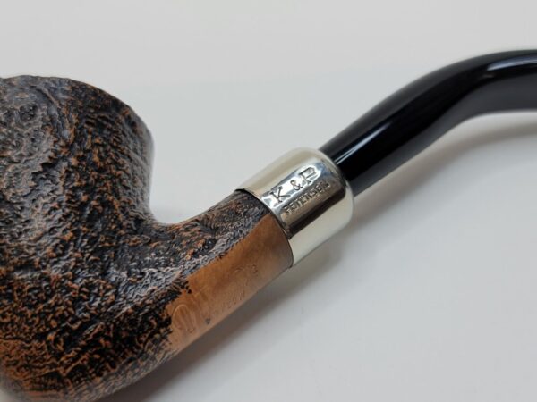 Peterson Arklow 127 Sandblasted Bent Dublin Briar Tobacco Pipe, Fishtail [SOLD OUT] - Image 11