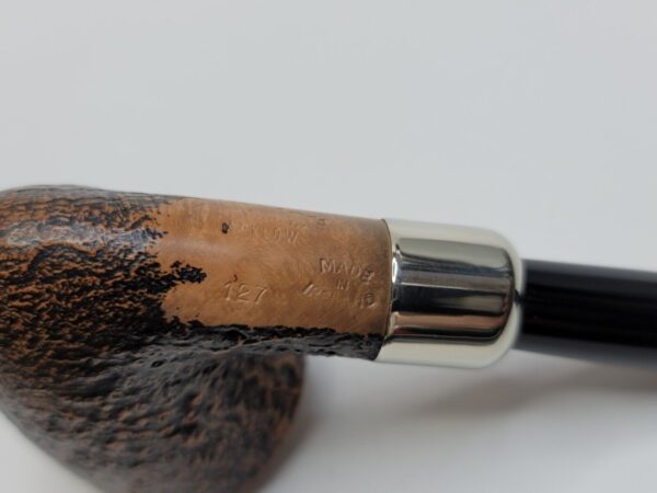 Peterson Arklow 127 Sandblasted Bent Dublin Briar Tobacco Pipe, Fishtail [SOLD OUT] - Image 12