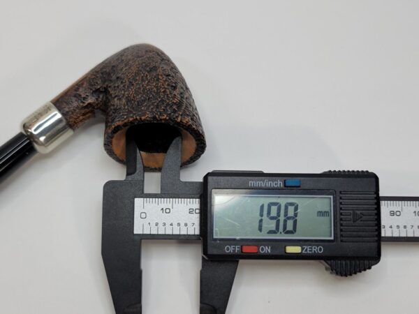 Peterson Arklow 127 Sandblasted Bent Dublin Briar Tobacco Pipe, Fishtail [SOLD OUT] - Image 14