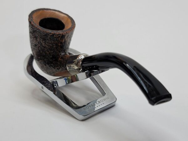 Peterson Arklow 127 Sandblasted Bent Dublin Briar Tobacco Pipe, Fishtail [SOLD OUT] - Image 6