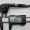 Peterson Deluxe Classic PSB 406 Sandblasted Prince Briar Tobacco Pipe, P-Lip - Image 15