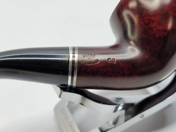 Peterson Killarney Red 03 Bent Apple Briar Tobacco Pipe, Fishtail [SOLD OUT] - Image 10
