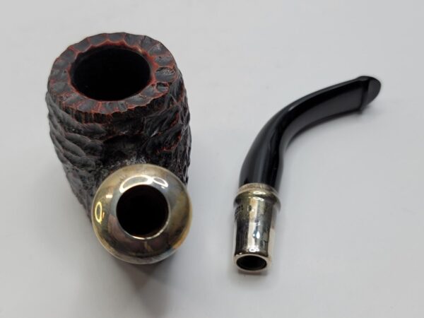 Peterson System Spigot Rusticated 306 Briar Tobacco Smoking Pipe, P-Lip, New [SOLD OUT] - Image 17