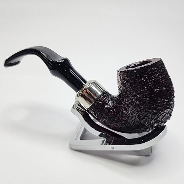 Peterson System Standard Sandblasted 312 Bent Billiard Briar Tobacco Pipe, P-lip [SOLD OUT] - Image 4