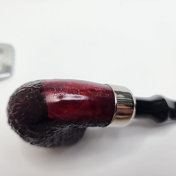 Peterson System Standard Sandblasted 312 Bent Billiard Briar Tobacco Pipe, P-lip [SOLD OUT] - Image 9