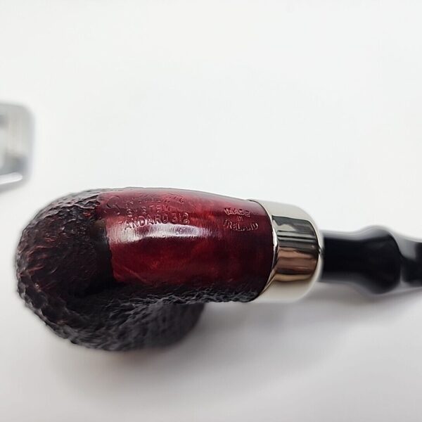 Peterson System Standard Sandblasted 312 Bent Billiard Briar Tobacco Pipe, P-lip [SOLD OUT] - Image 10