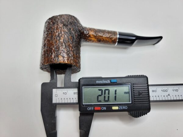 Rossi by Savinelli Sera 8311 Poker Sitter Rusticated Briar Tobacco Pipe, 6mm [SOLD OUT] - Image 13