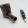 Rossi by Savinelli Sera 8311 Poker Sitter Rusticated Briar Tobacco Pipe, 6mm [SOLD OUT] - Image 14