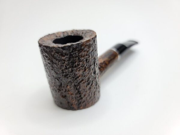 Rossi by Savinelli Sera 8311 Poker Sitter Rusticated Briar Tobacco Pipe, 6mm [SOLD OUT] - Image 5