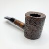 Rossi by Savinelli Sera 8311 Poker Sitter Rusticated Briar Tobacco Pipe, 6mm [SOLD OUT] - Image 6