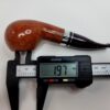 Savinelli Bacco Smooth Natural 321 Author Briar Tobacco Smoking Pipe, 6mm, New [SOLD OUT] - Image 11