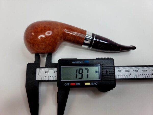 Savinelli Bacco Smooth Natural 321 Author Briar Tobacco Smoking Pipe, 6mm, New [SOLD OUT] - Image 11