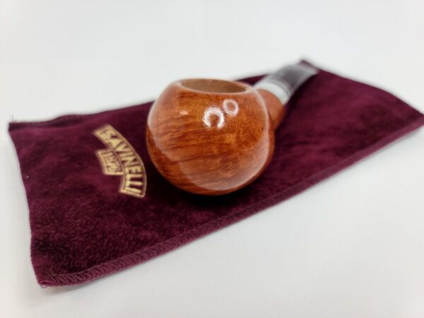 Savinelli Bacco Smooth Natural 321 Author Briar Tobacco Smoking Pipe, 6mm, New [SOLD OUT] - Image 5