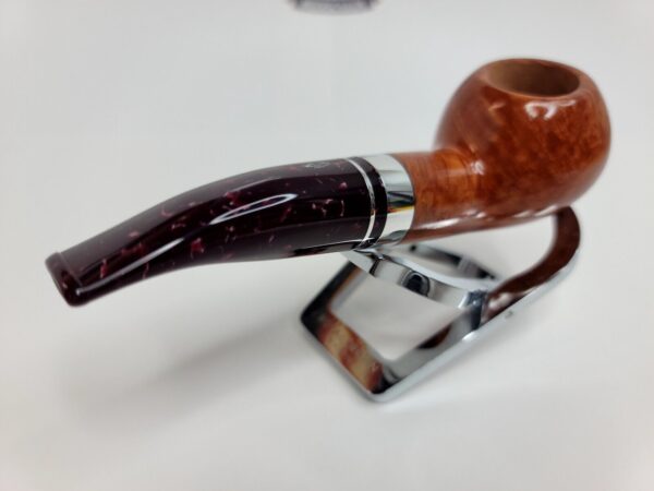Savinelli Bacco Smooth Natural 321 Author Briar Tobacco Smoking Pipe, 6mm, New [SOLD OUT] - Image 8