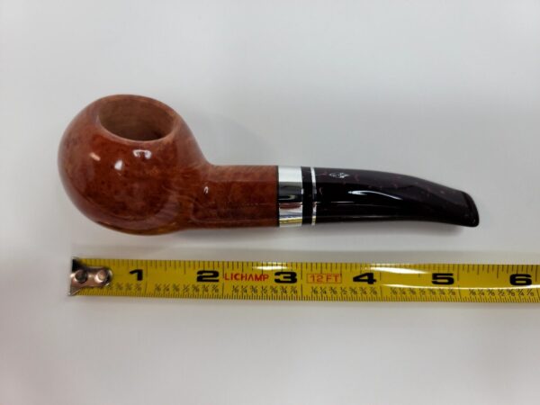 Savinelli Bacco Smooth Natural 321 Author Briar Tobacco Smoking Pipe, 6mm, New [SOLD OUT] - Image 10