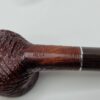 Savinelli Mega 121 Rusticated Bent Pot Briar Tobacco Smoking Pipe, 6mm Filter - Image 12