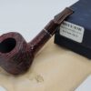 Savinelli Mega 121 Rusticated Bent Pot Briar Tobacco Smoking Pipe, 6mm Filter - Image 3