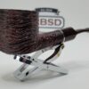 Savinelli Mega 121 Rusticated Bent Pot Briar Tobacco Smoking Pipe, 6mm Filter - Image 4