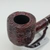 Savinelli Mega 121 Rusticated Bent Pot Briar Tobacco Smoking Pipe, 6mm Filter - Image 5
