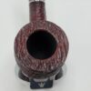 Savinelli Mega 121 Rusticated Bent Pot Briar Tobacco Smoking Pipe, 6mm Filter - Image 6
