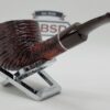 Savinelli Mega 121 Rusticated Bent Pot Briar Tobacco Smoking Pipe, 6mm Filter - Image 10