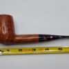 Savinelli Smooth Natural 111 KS Straight Billiard Briar Tobacco Pipe, 6mm Filter - Image 16