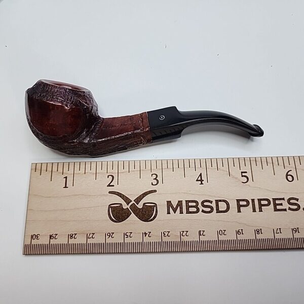 Unsmoked Walnut Antique Bent Bulldog Briar Tobacco Pipe, Algerian Briar [SOLD OUT] - Image 11