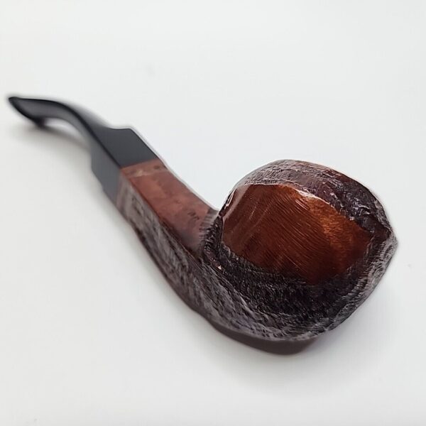 Unsmoked Walnut Antique Bent Bulldog Briar Tobacco Pipe, Algerian Briar [SOLD OUT] - Image 13