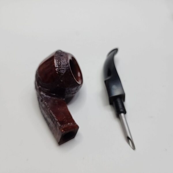 Unsmoked Walnut Antique Bent Bulldog Briar Tobacco Pipe, Algerian Briar [SOLD OUT] - Image 14