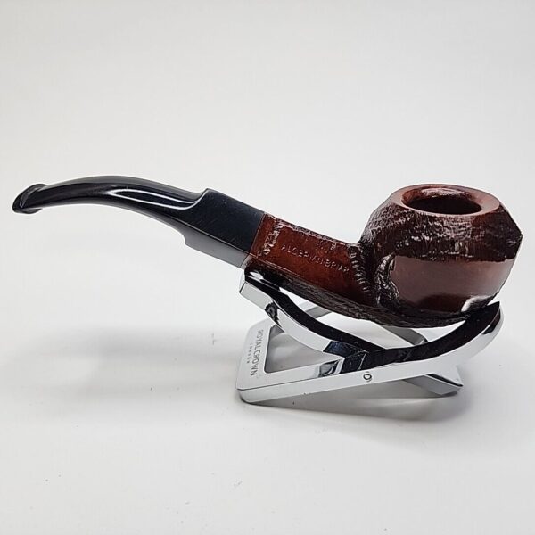 Unsmoked Walnut Antique Bent Bulldog Briar Tobacco Pipe, Algerian Briar [SOLD OUT] - Image 8