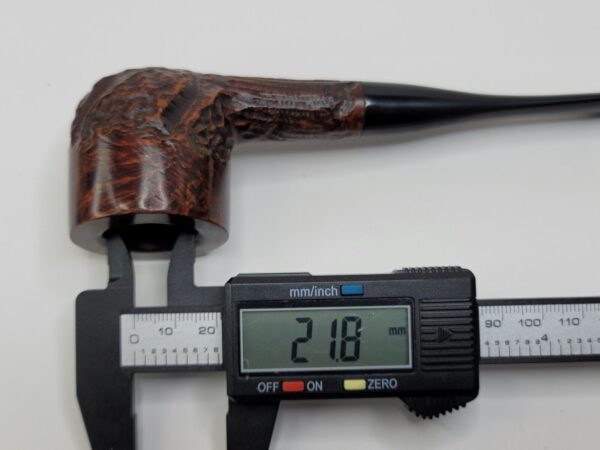 Vintage No Name Partially Rusticated Pot Estate Briar Tobacco Smoking Pipe [SOLD OUT] - Image 11