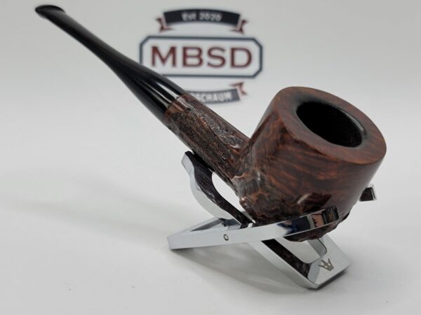 Vintage No Name Partially Rusticated Pot Estate Briar Tobacco Smoking Pipe [SOLD OUT] - Image 5