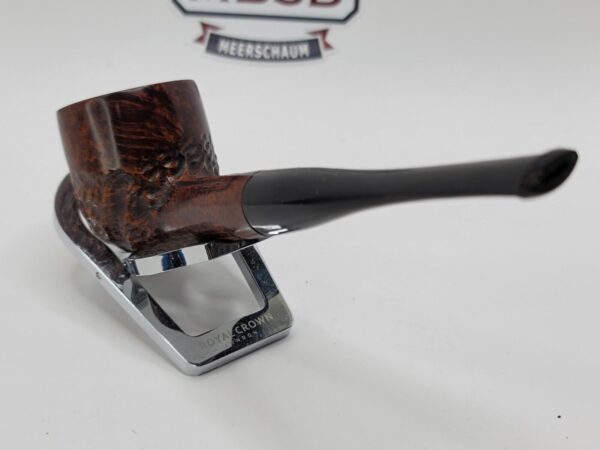 Vintage No Name Partially Rusticated Pot Estate Briar Tobacco Smoking Pipe [SOLD OUT] - Image 7