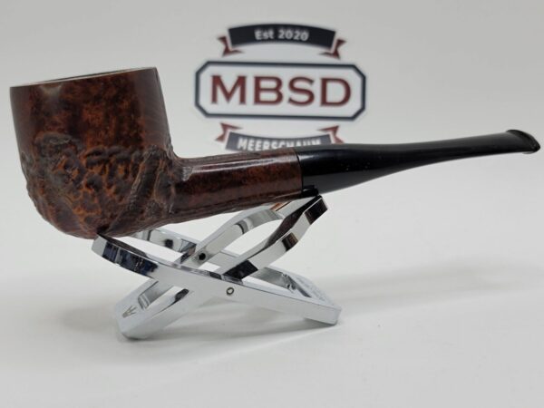 Vintage No Name Partially Rusticated Pot Estate Briar Tobacco Smoking Pipe [SOLD OUT]
