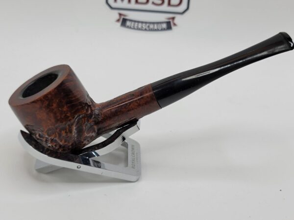 Vintage No Name Partially Rusticated Pot Estate Briar Tobacco Smoking Pipe [SOLD OUT] - Image 8