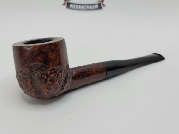 Vintage No Name Partially Rusticated Pot Estate Briar Tobacco Smoking Pipe [SOLD OUT] - Image 9