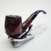 Walnut Antique Partially Rusticated Billiard Briar Tobacco Pipe, Unsmoked [SOLD OUT] - Image 3